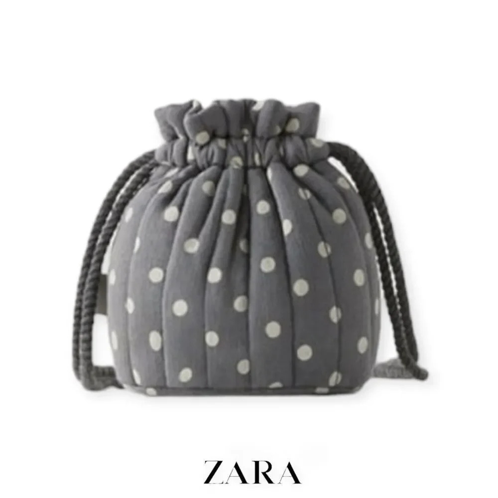 ZARA Kids | Gray | POLKA DOT CROSSBODY BAG